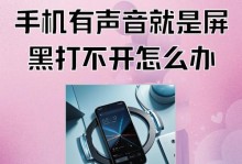 苹果手机黑屏如何解决？（黑屏但未关机的情况下，你需要知道的应对方法）
