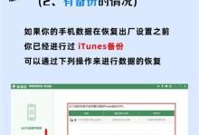 手机重置后如何恢复数据（详细步骤帮你轻松恢复手机数据）